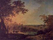 Richard  Wilson View in Windsor Great Park oil painting